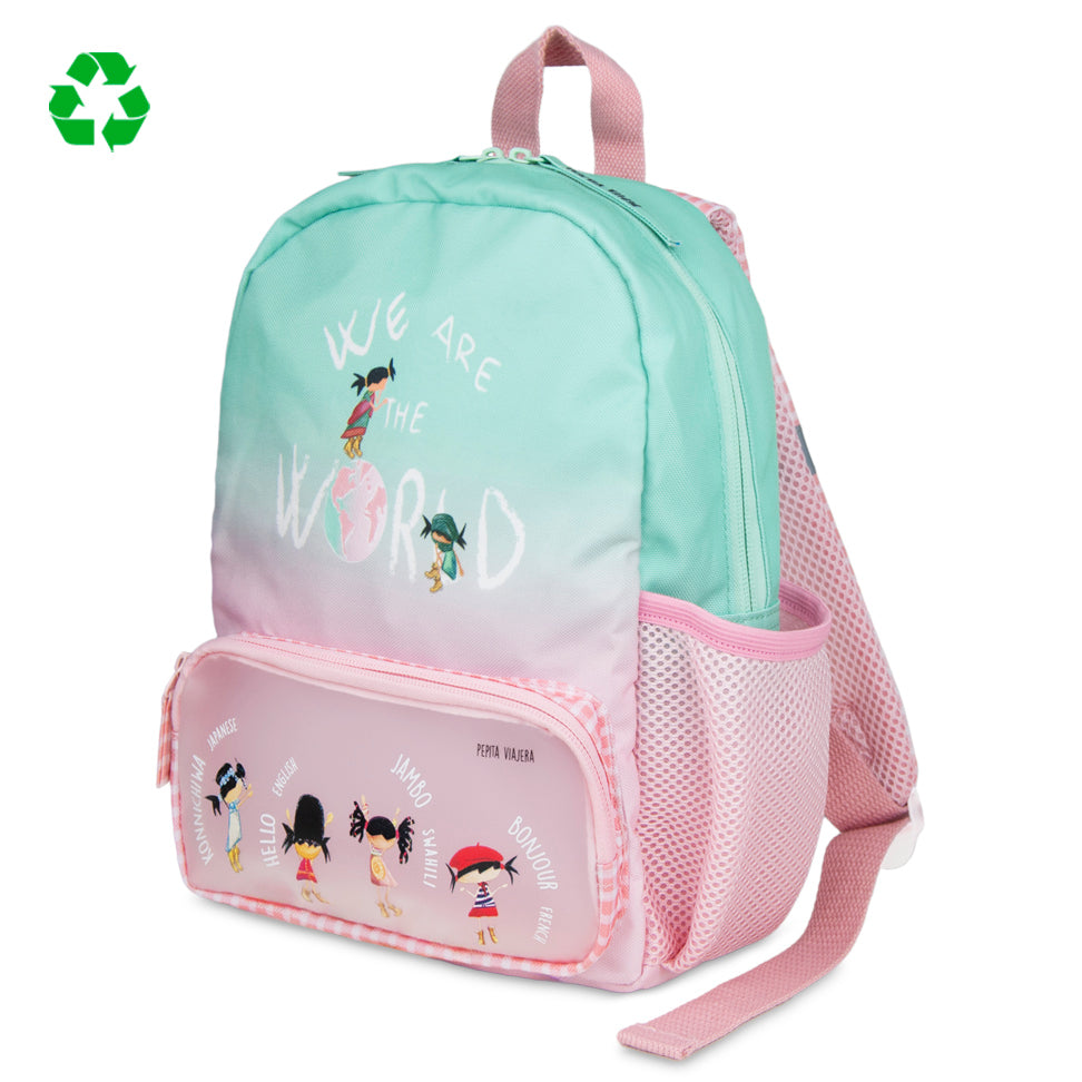 Mochila infantil Saludos del mundo