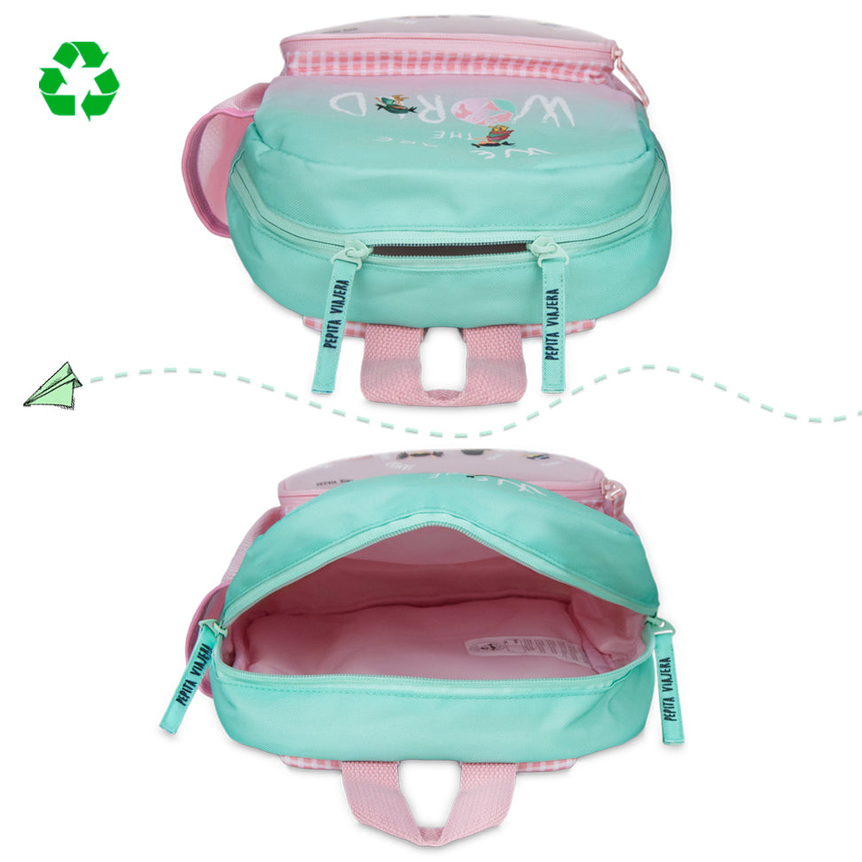 Mochila infantil Saludos del mundo