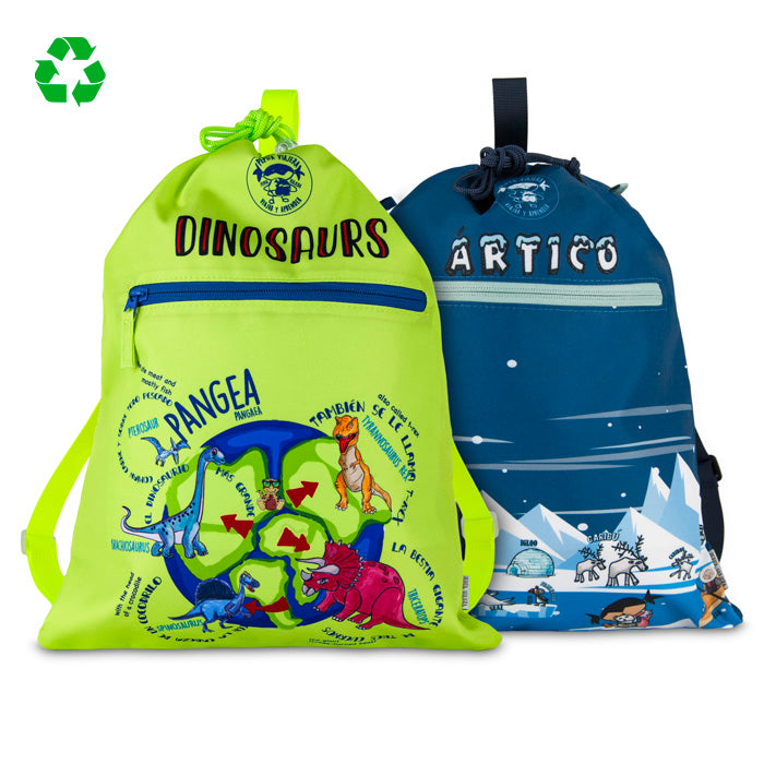 Mochila saco Dinosaurios