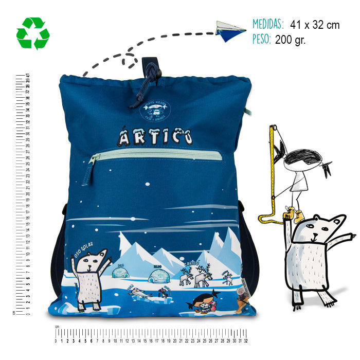 Mochila saco Ártico