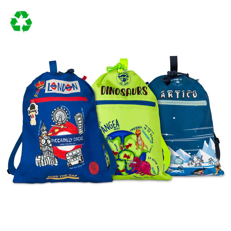 Mochila saco infantil Londres