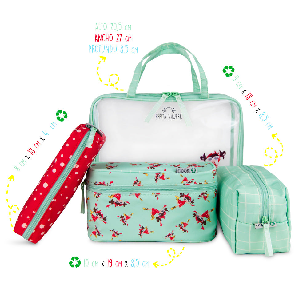 Set neceseres de viaje Patrimonio de la Humanidad