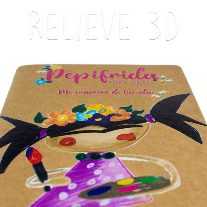 Libreta Kraft A5 Pepifrida