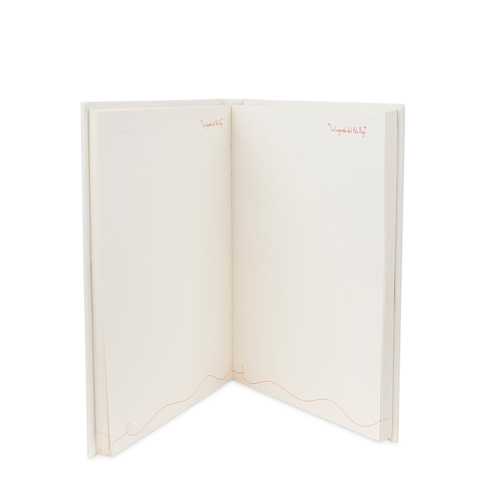 Cuaderno bordado deluxe Leyenda del Hilo Rojo