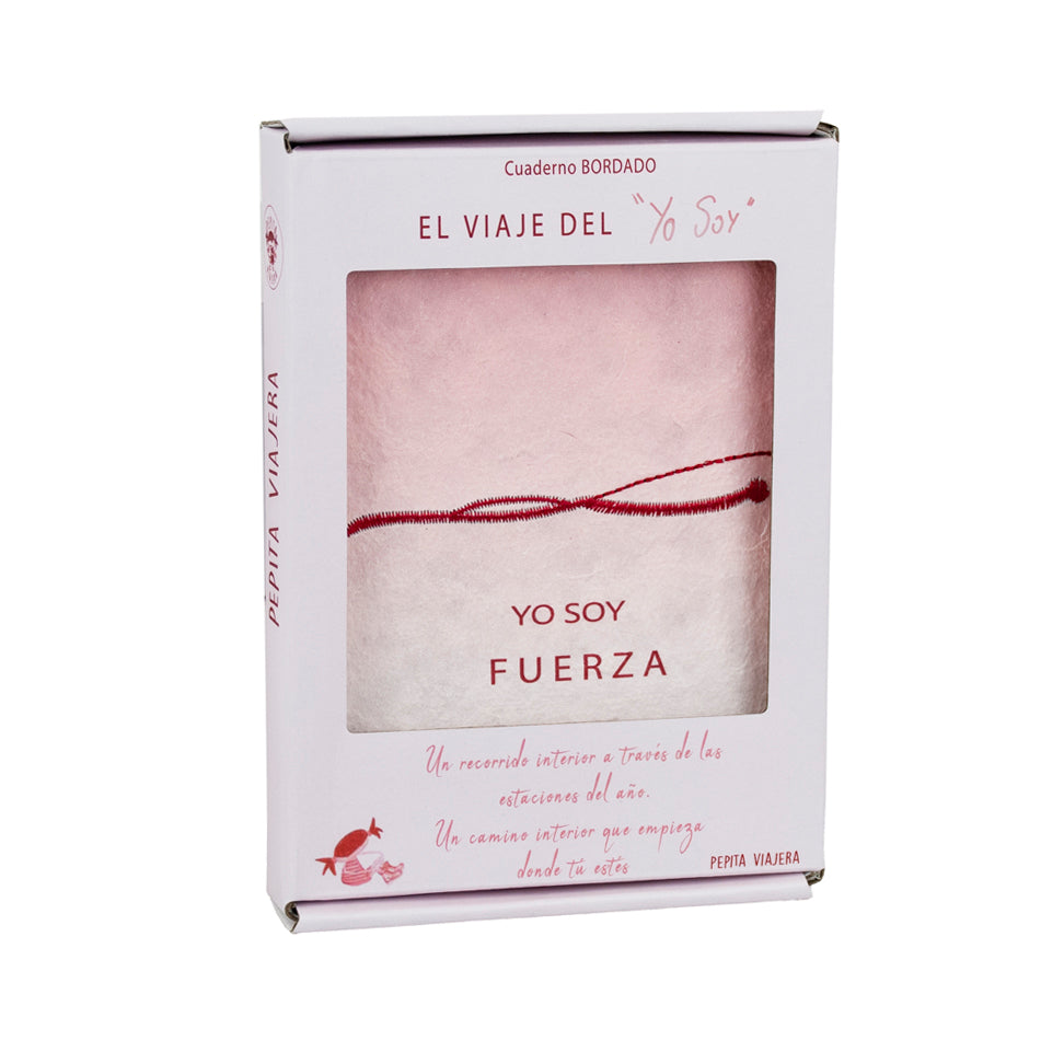 Cuaderno bordado deluxe Yo Soy Fuerza