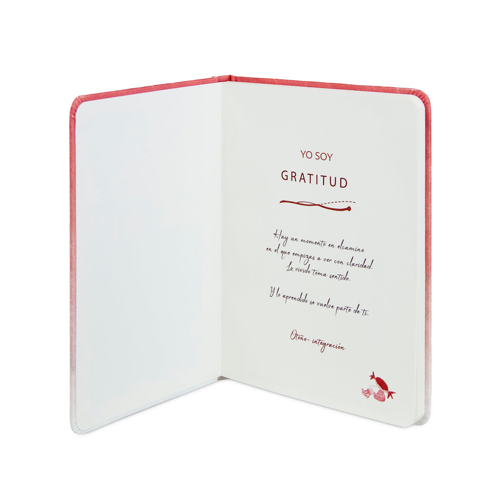 Cuaderno bordado deluxe Yo Soy Gratitud