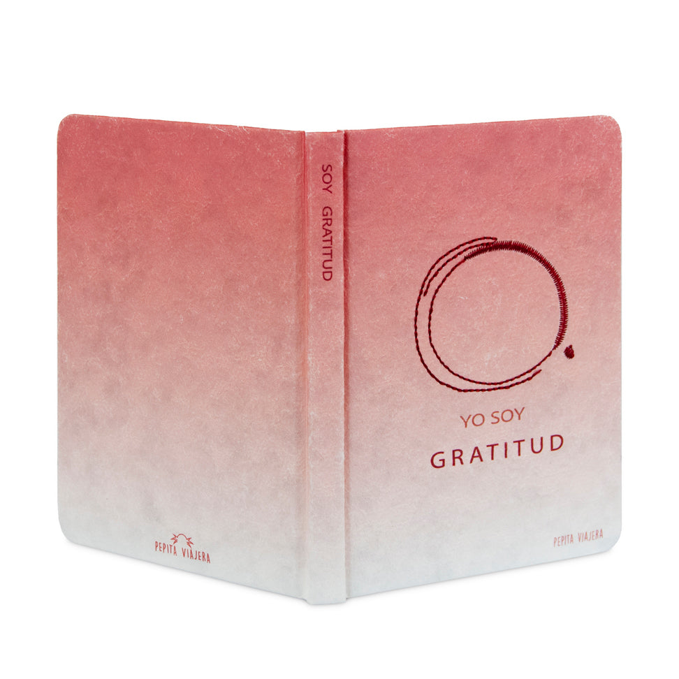 Cuaderno bordado deluxe Yo Soy Gratitud