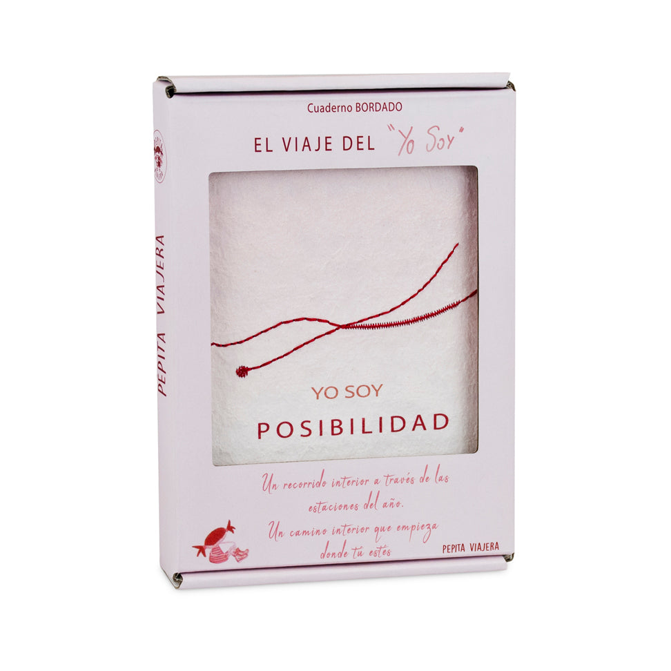 Cuaderno bordado deluxe Yo Soy Posibilidad
