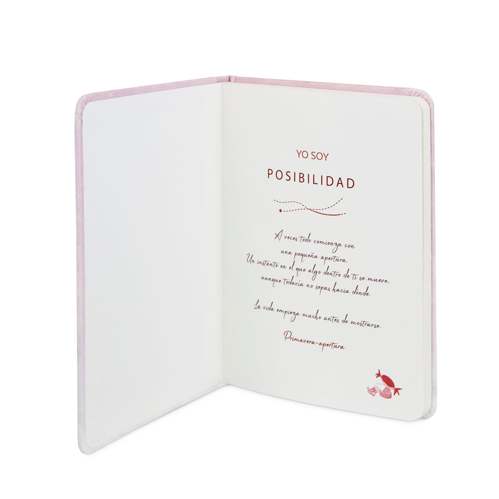 Cuaderno bordado deluxe Yo Soy Posibilidad