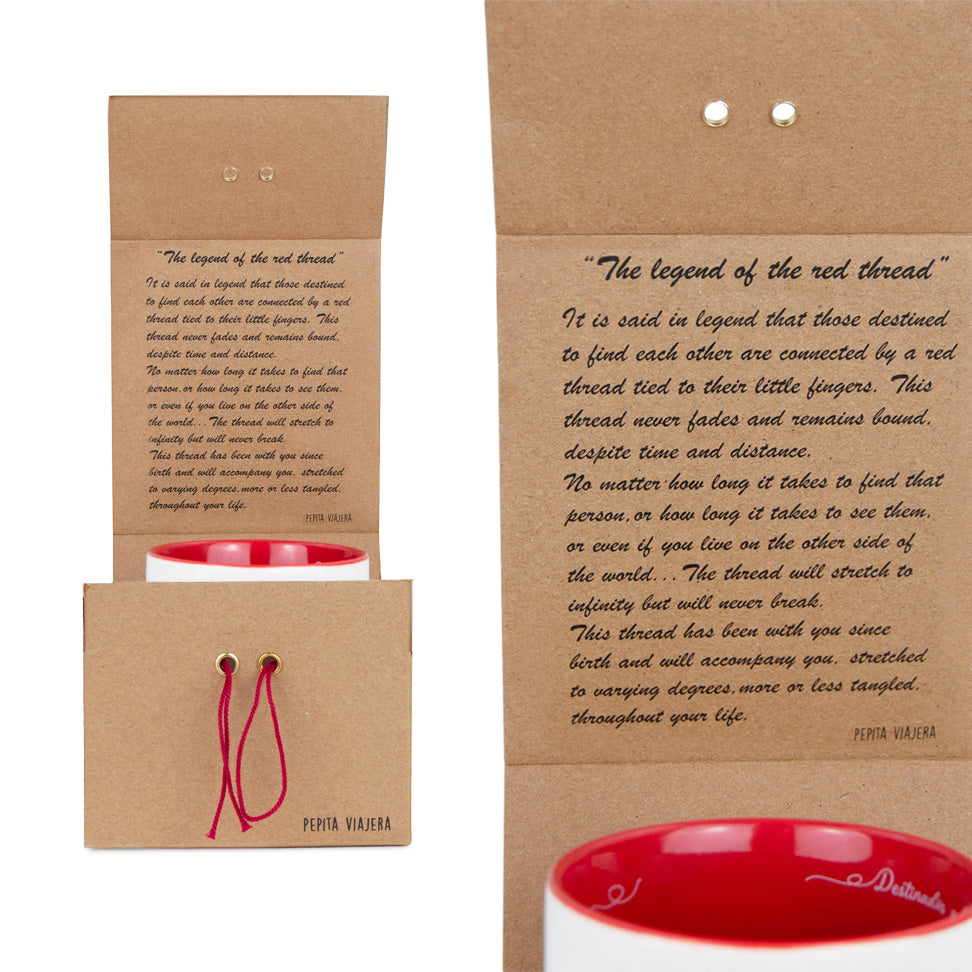 Taza Leyenda del Hilo Rojo en Inglés