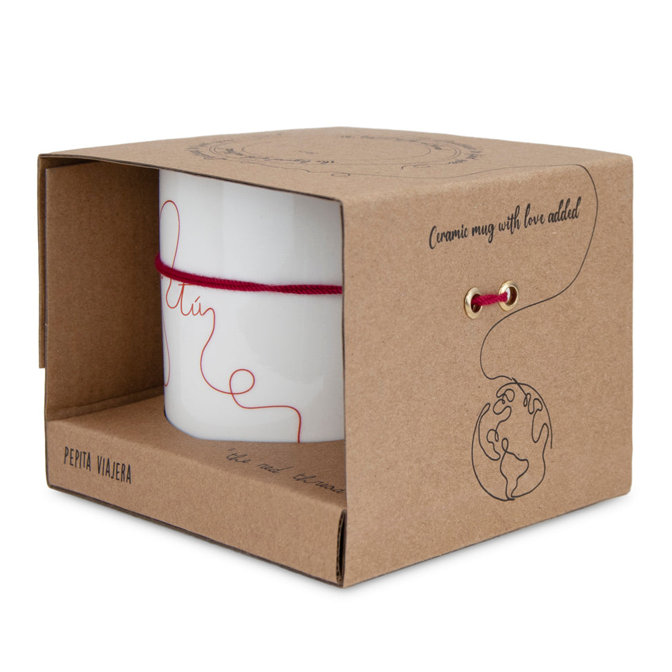 Taza Leyenda del Hilo Rojo