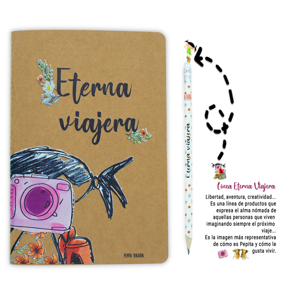 Lápiz Eterna Viajera