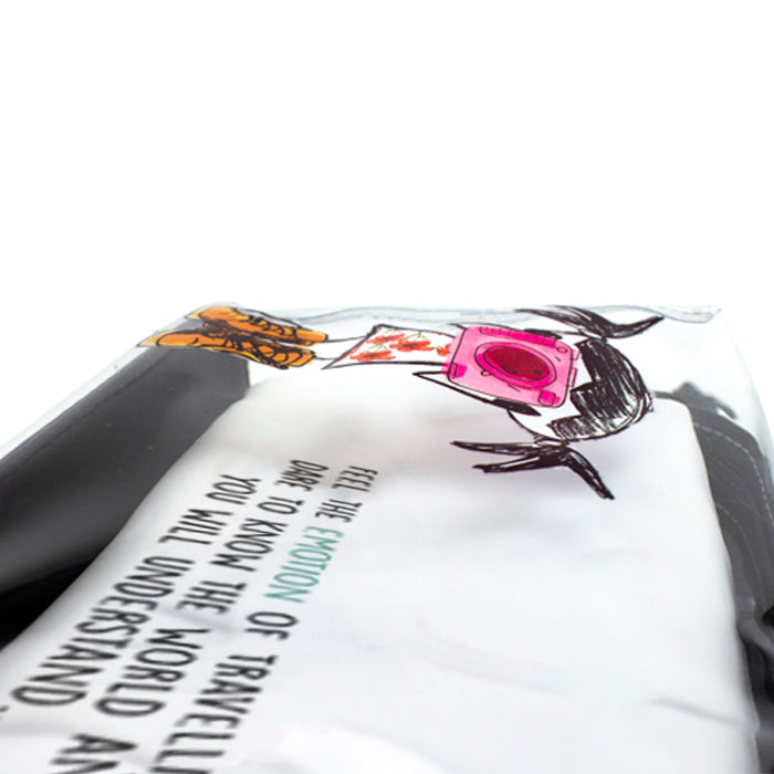 Neceser Doble - Lema Pepita Viajera (En inglés)