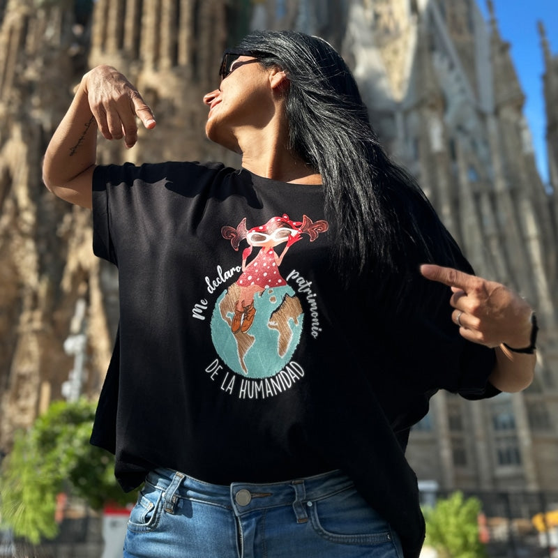 Camiseta Patrimonio de la Humanidad Oversize