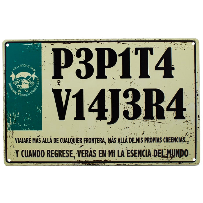 Essence Pepita Viajera decorative plate