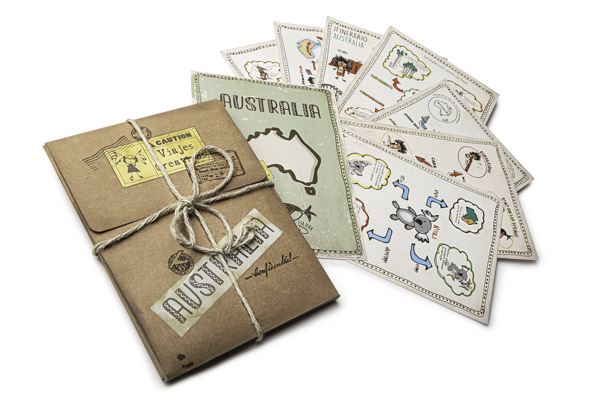 Pack Láminas Educativas Australia