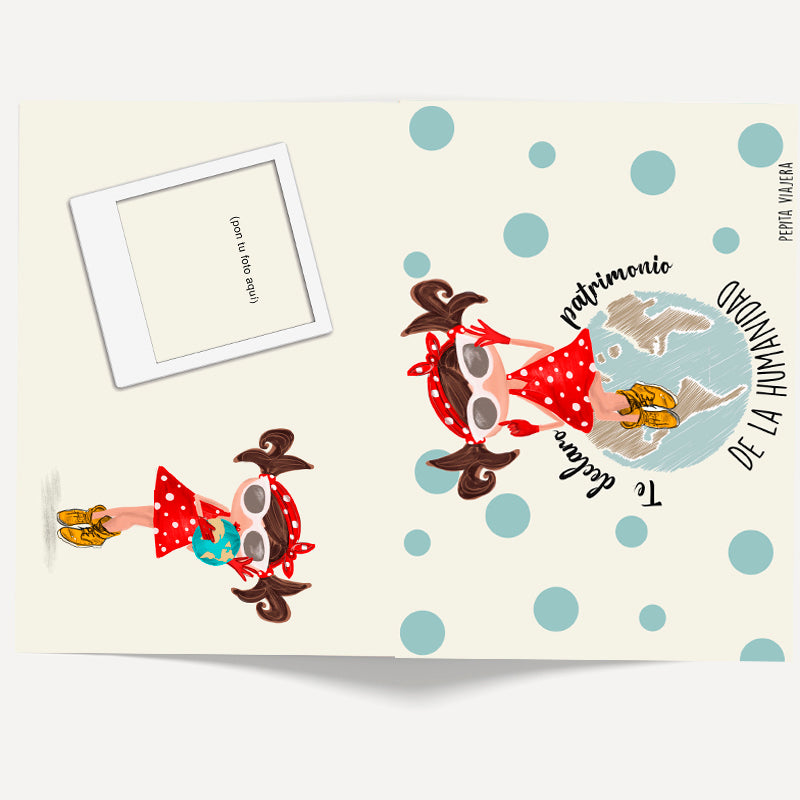 Portajetas Vi dichiaro patrimonio dell'umanità