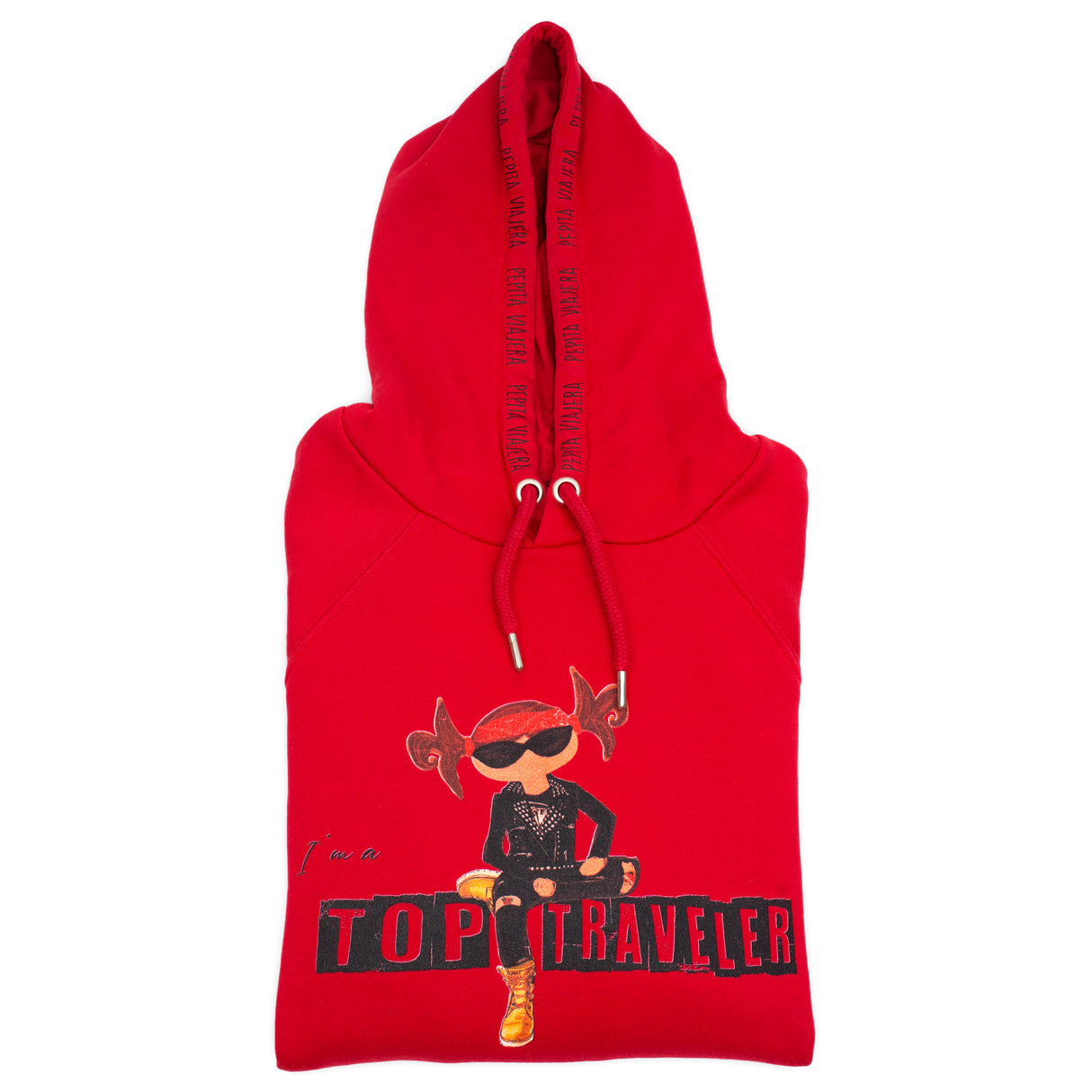 Sudadera de algodón orgánico Top Traveler