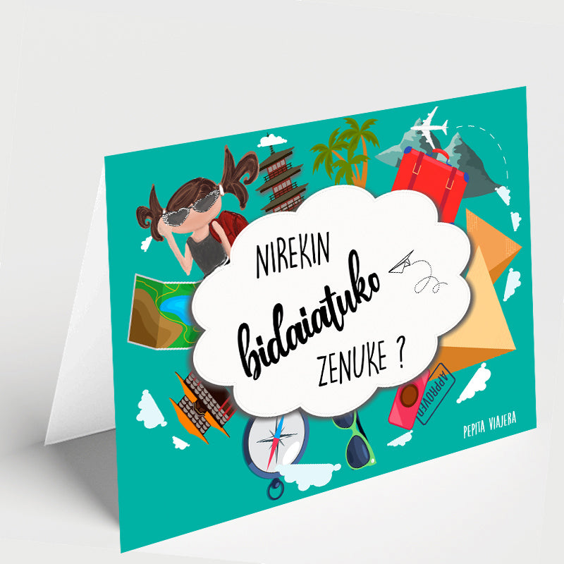 Portajetas ¿Te quieres "viajar" conmigo?