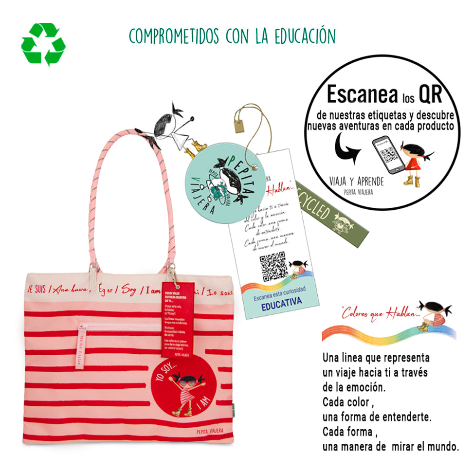 Pack totebag, neceser y monedero colección Yo Soy