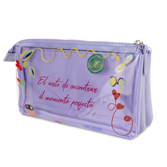 Portatodo estuche triple Pepitafklint