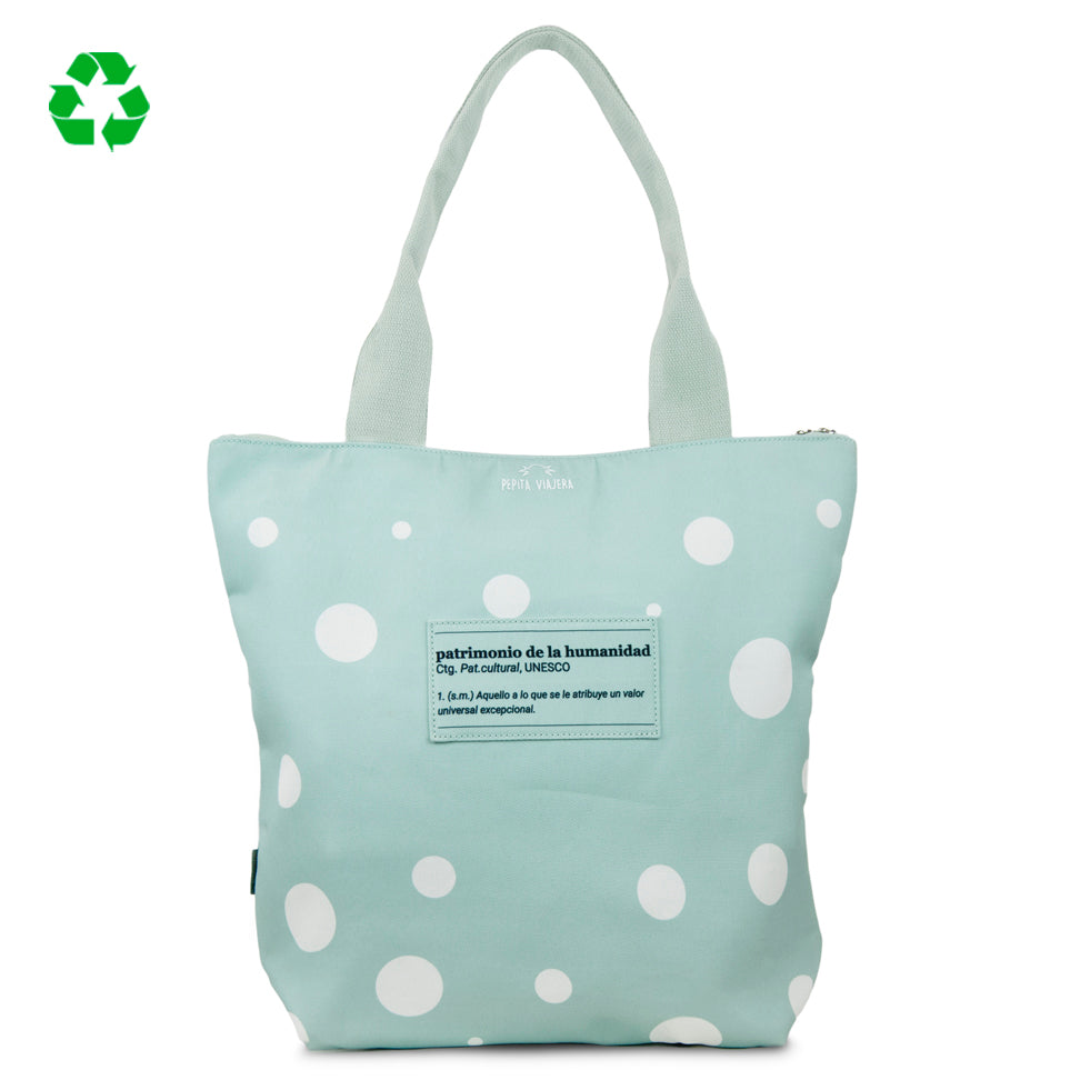 Tote bag Patrimonio de la Humanidad Verde