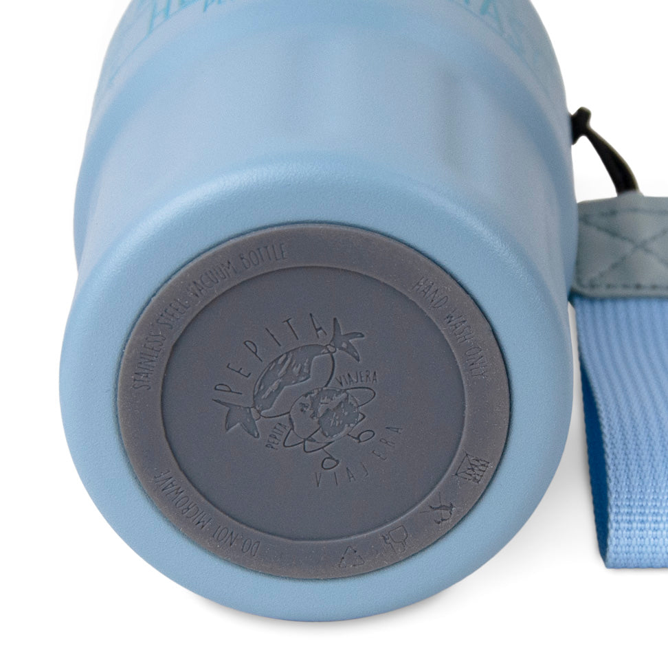 Vaso térmico de acero inoxidable Saludos del Mundo Azul