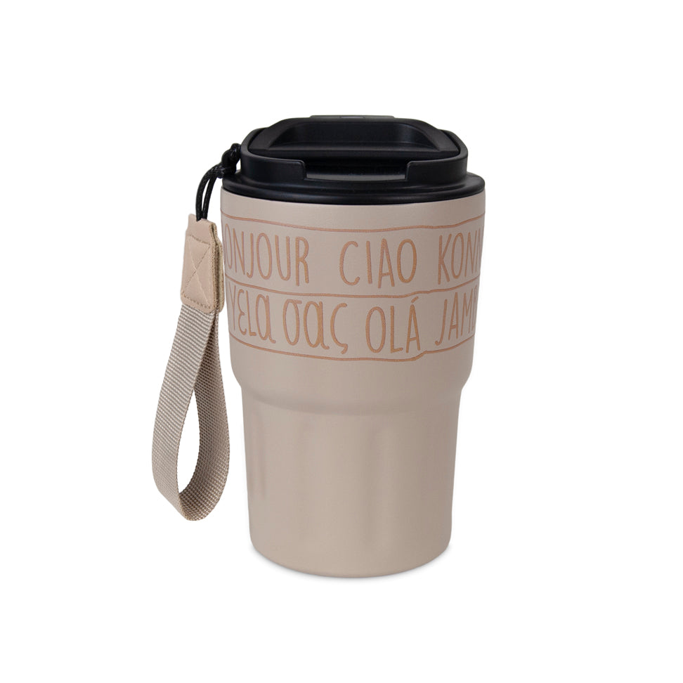 Vaso térmico de acero inoxidable Saludos del Mundo Camel