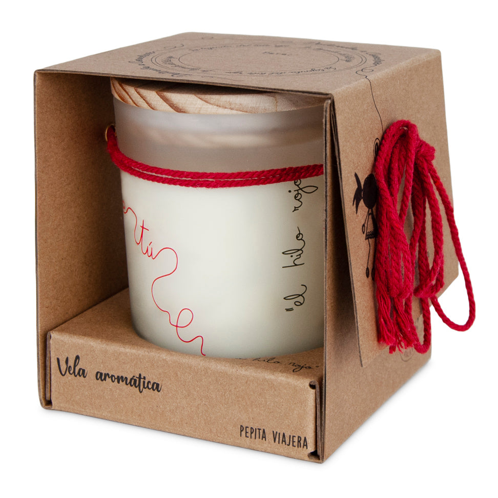 Vela aromática Leyenda del Hilo Rojo