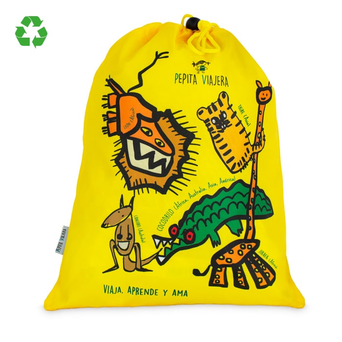 Mochila Blanda Saco Animales