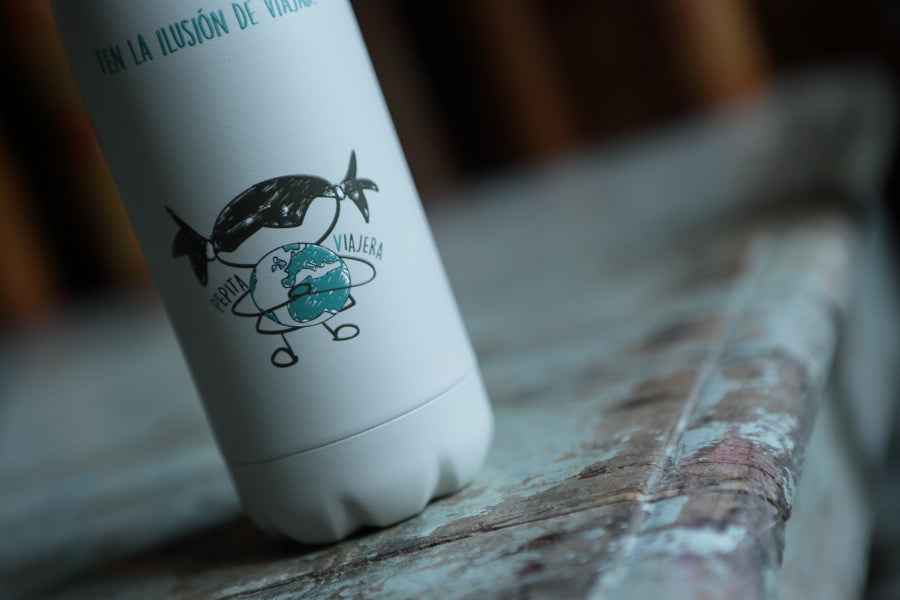 Classic Pepita Viajera Thermal Bottle