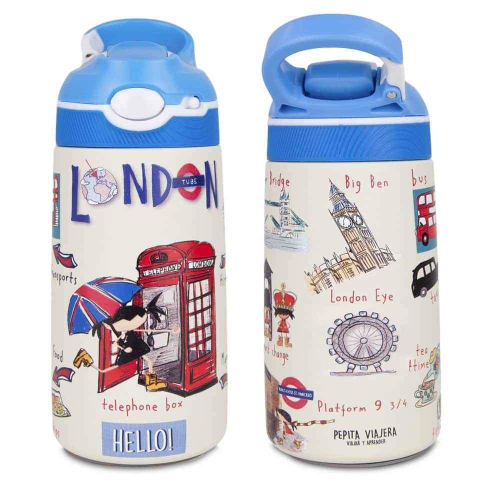 Botella infantil térmica Londres