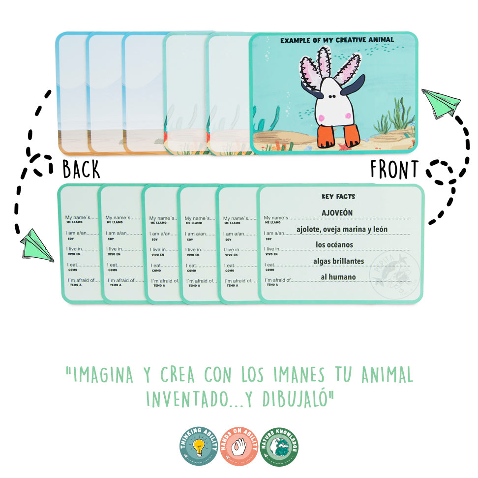 Pack Escapada colección Animales Raros