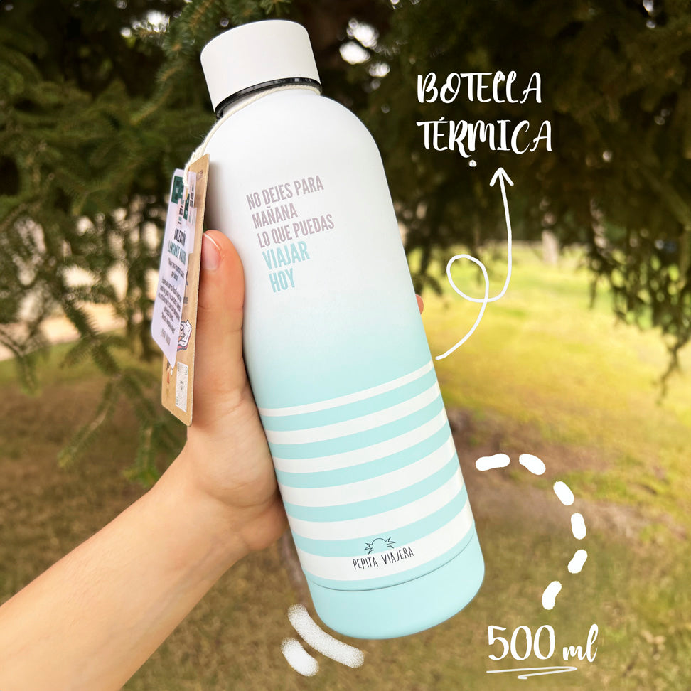 Traveler Language Thermal Travel Bottle