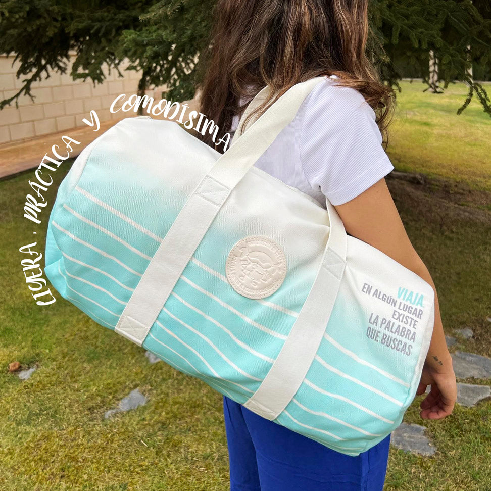 Bolsa Barril de Viaje Lenguaje Viajero