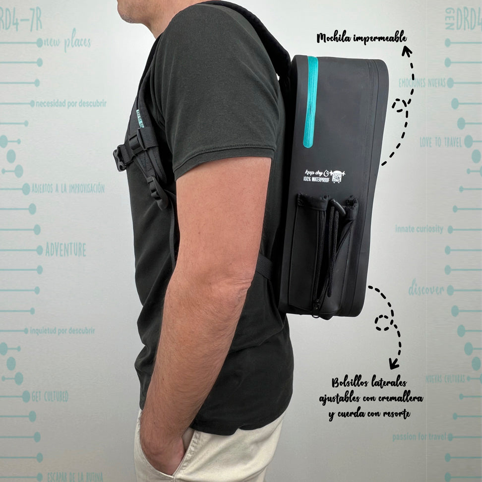 Mochila de viaje impermeable DRD4-7R