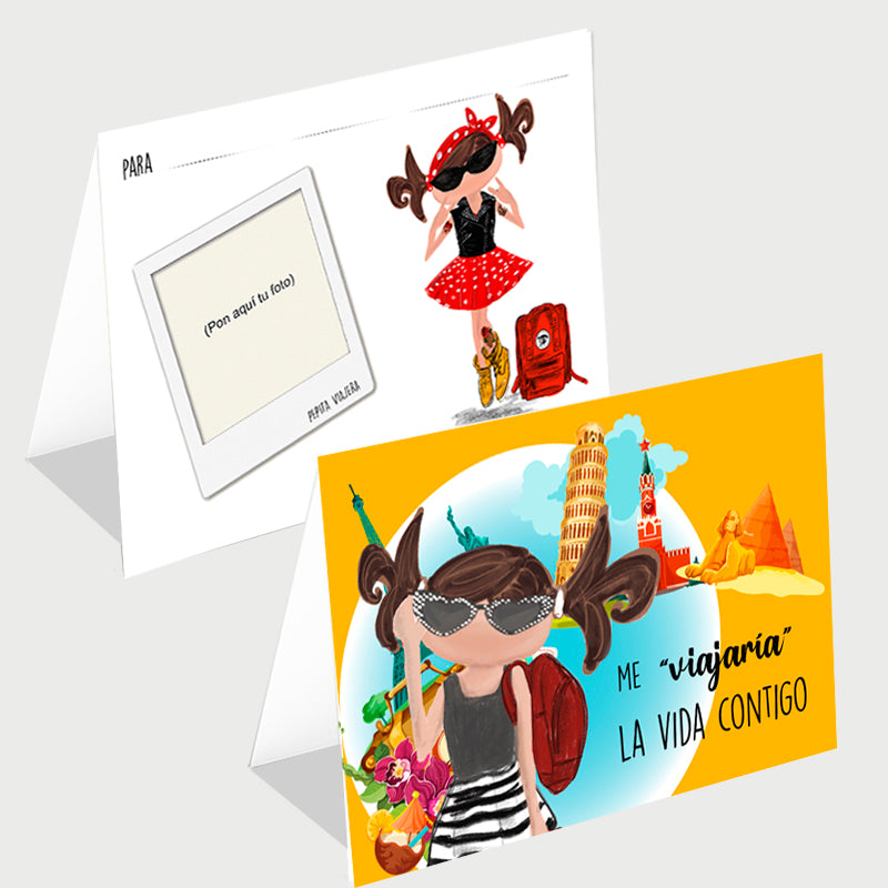 Vorrei viaggiare con te per la mia vita