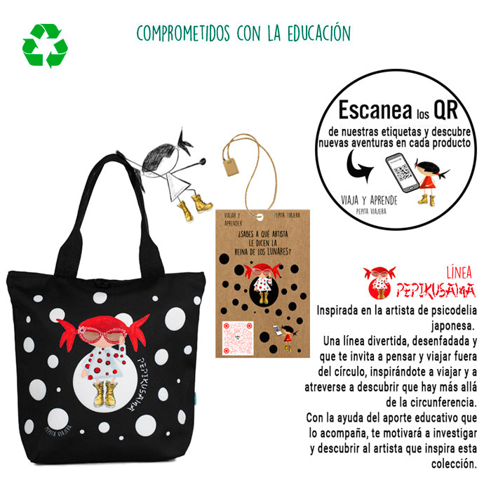 Tote bag Pepikusama