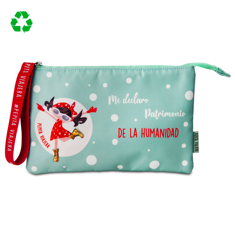 Triple pencil case I declare myself a World Heritage Site