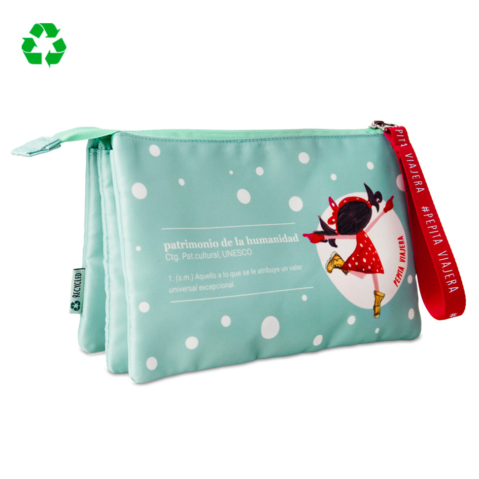 Triple pencil case I declare myself a World Heritage Site