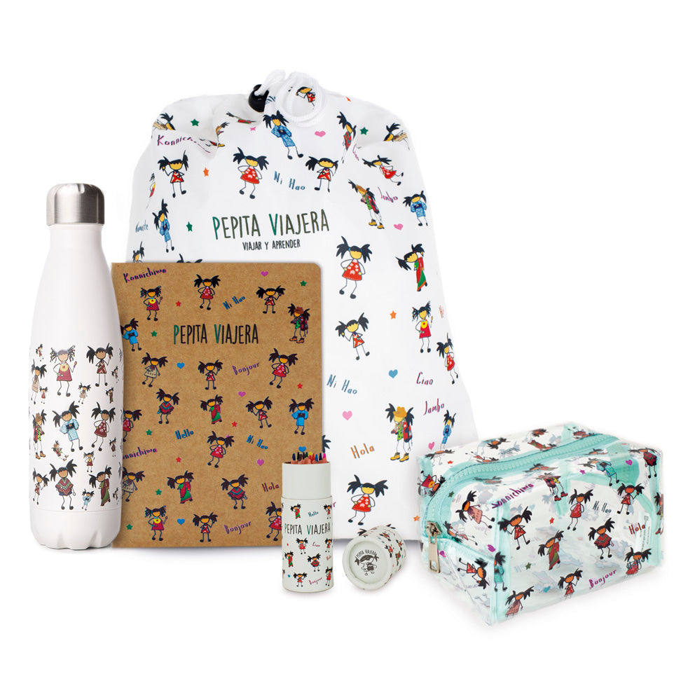 Pack viaje Pepitas del Mundo