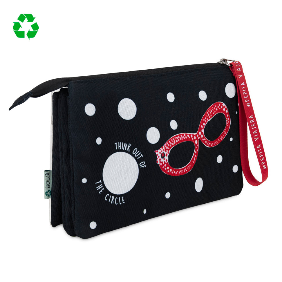 Pepikusama triple case pencil case