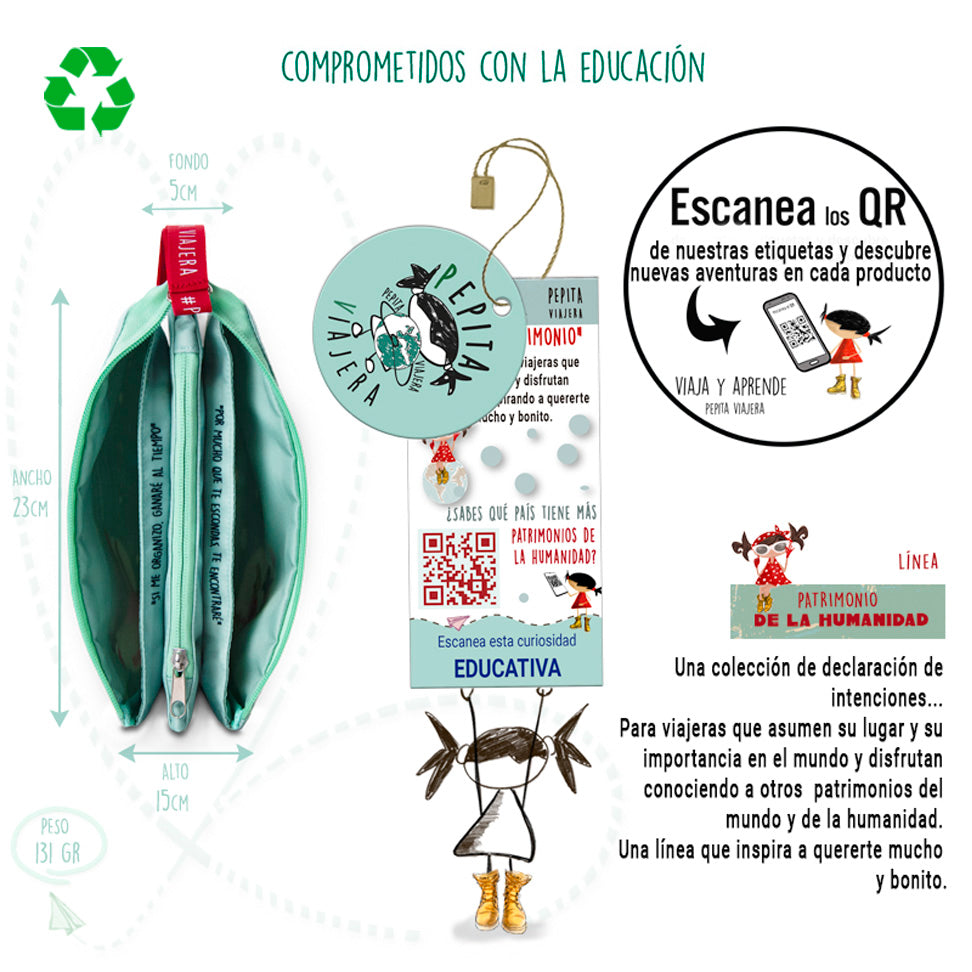 Pack Gran Viaje línea Me Declaro Patrimonio de la Humanidad