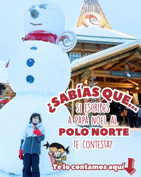ESCRIBE A PAPÁ NOEL Y RECIBE RESPUESTA DESDE ROVANIEMI. PEPITA VIAJERA.