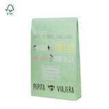 Bolsa Regalo Papel Saludos del mundo