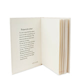 Cuaderno bordado deluxe Leyenda del Hilo Rojo en Inglés