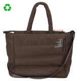 Pack DRD4-7R Marrón Totebag y monedero acolchados