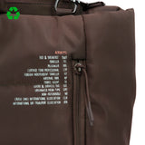 Bolso Totebag acolchado DRD4-7R Travel Gene Marrón