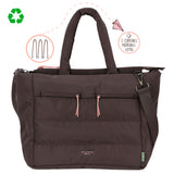 Pack DRD4-7R Marrón Totebag y monedero acolchados