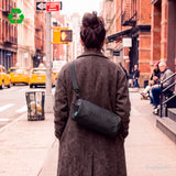 Bolso de Mano Barril DRD4-7R Negro